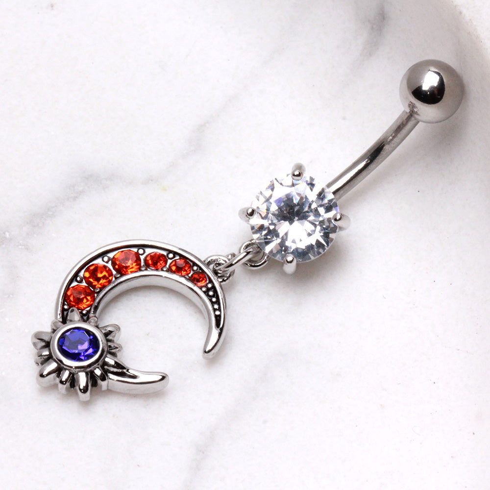 Lunar Solstice Navel Dangle 14g
