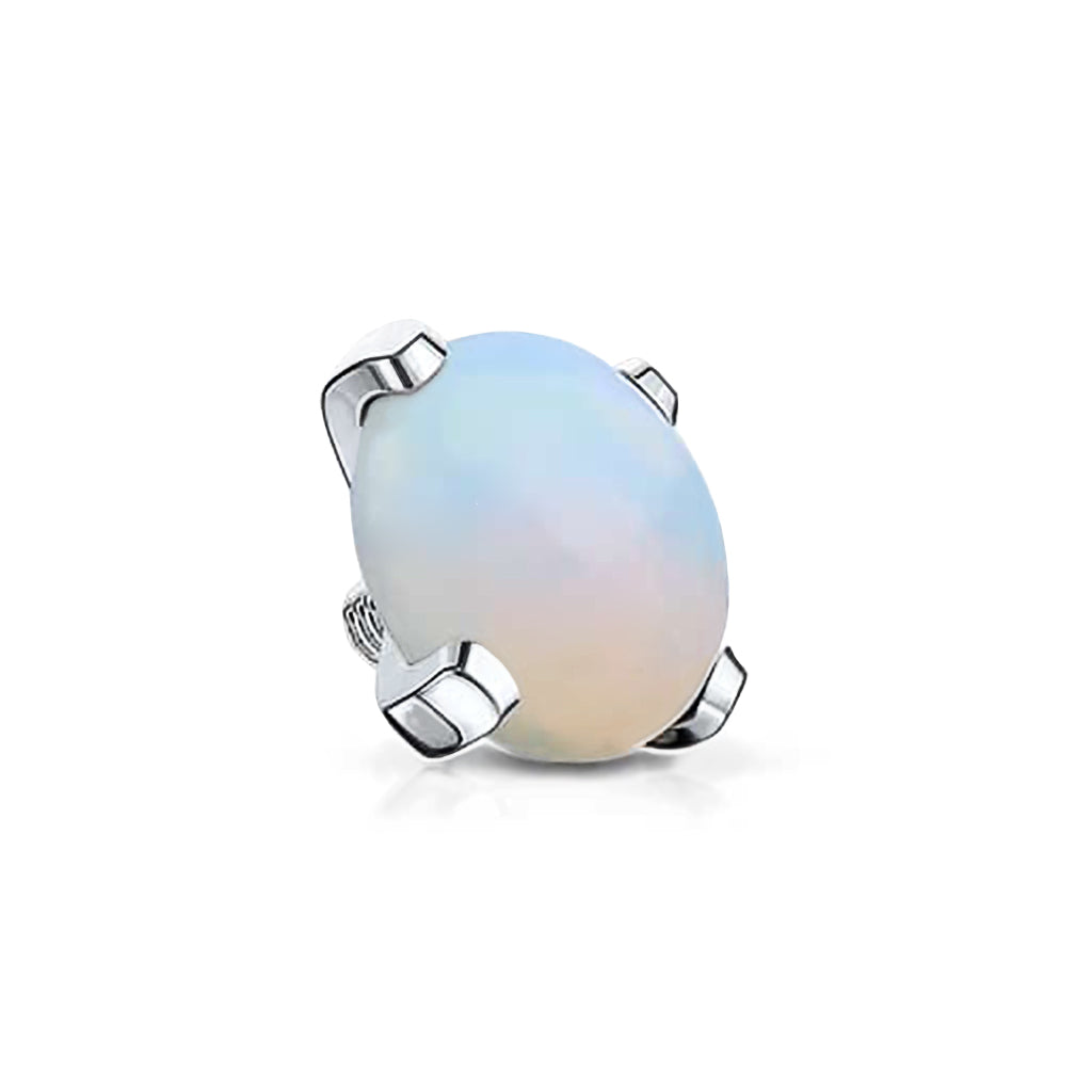 Premium Claw-Set Stone Microdermal Top 14g