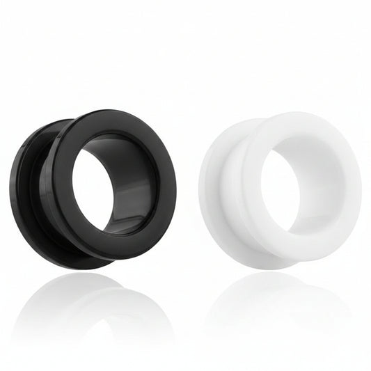 Lucite Machine Head Tunnels 10g - 1"