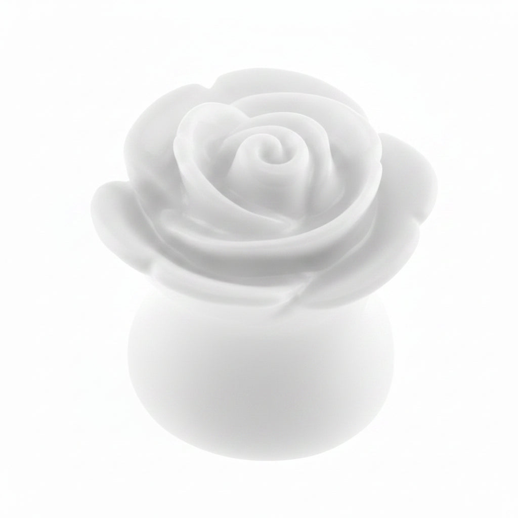 Lucite Rose Double Flare Plug 4g - 5/8"