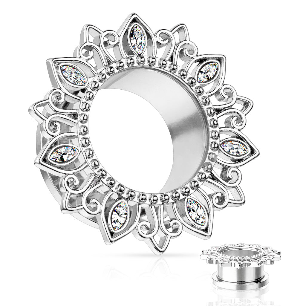 Marquise Lotus Machine Head Tunnels 2g - 1/2"