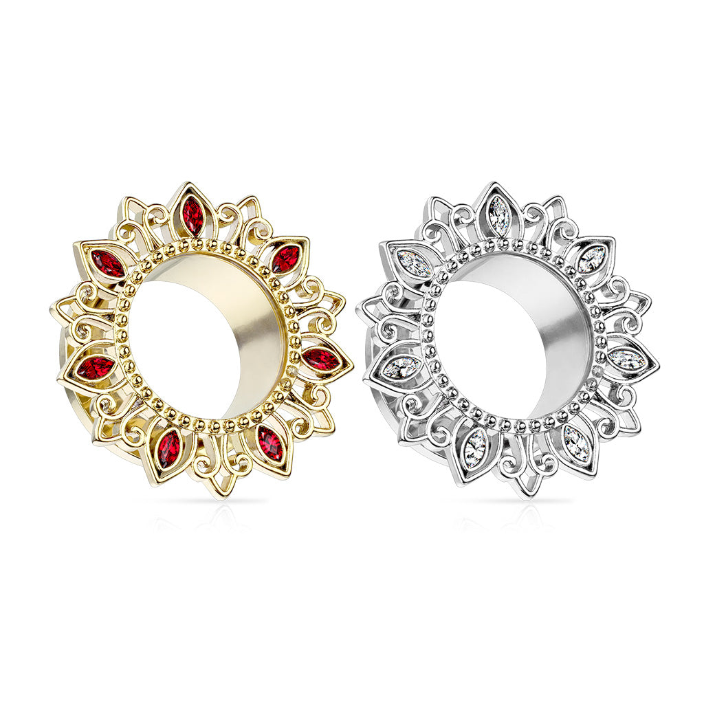 Marquise Lotus Machine Head Tunnels 2g - 1/2"