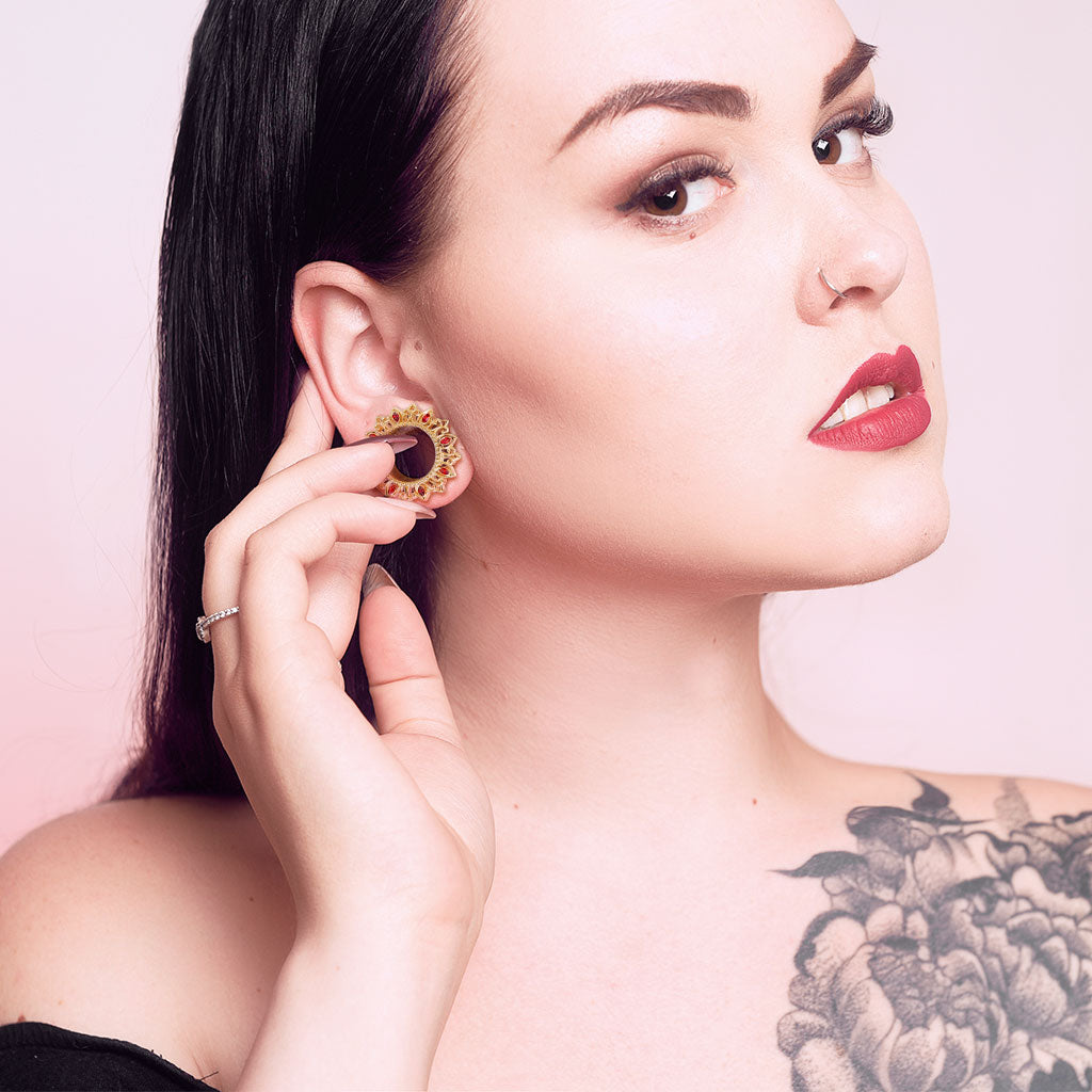 Marquise Lotus Machine Head Tunnels 2g - 1/2"
