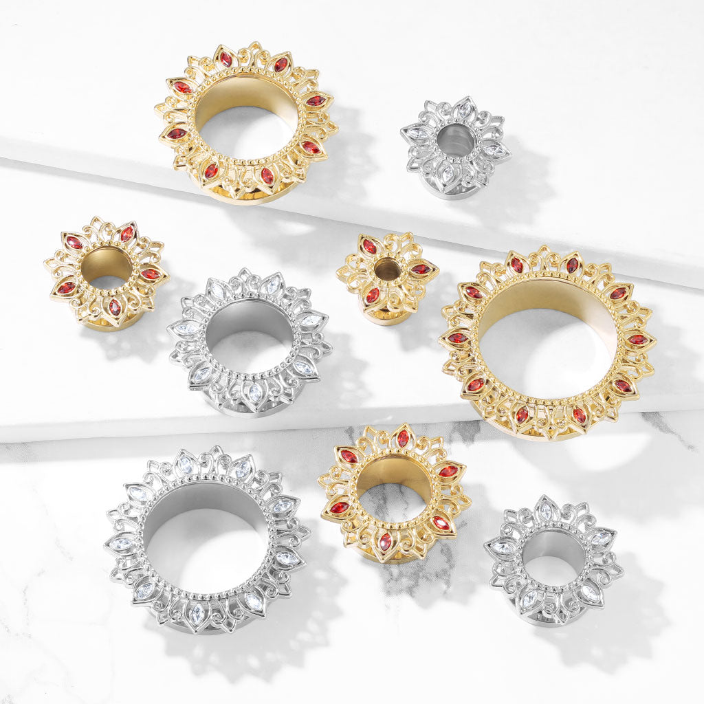 Marquise Lotus Machine Head Tunnels 2g - 1/2"