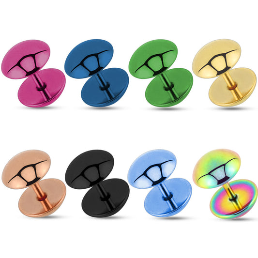 PVD Surgical Steel Convex Cheaters 16g