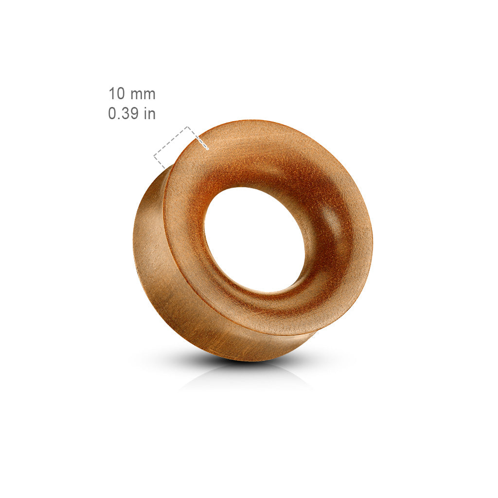 Saba Wood Double Flare Tunnels 4g - 1"