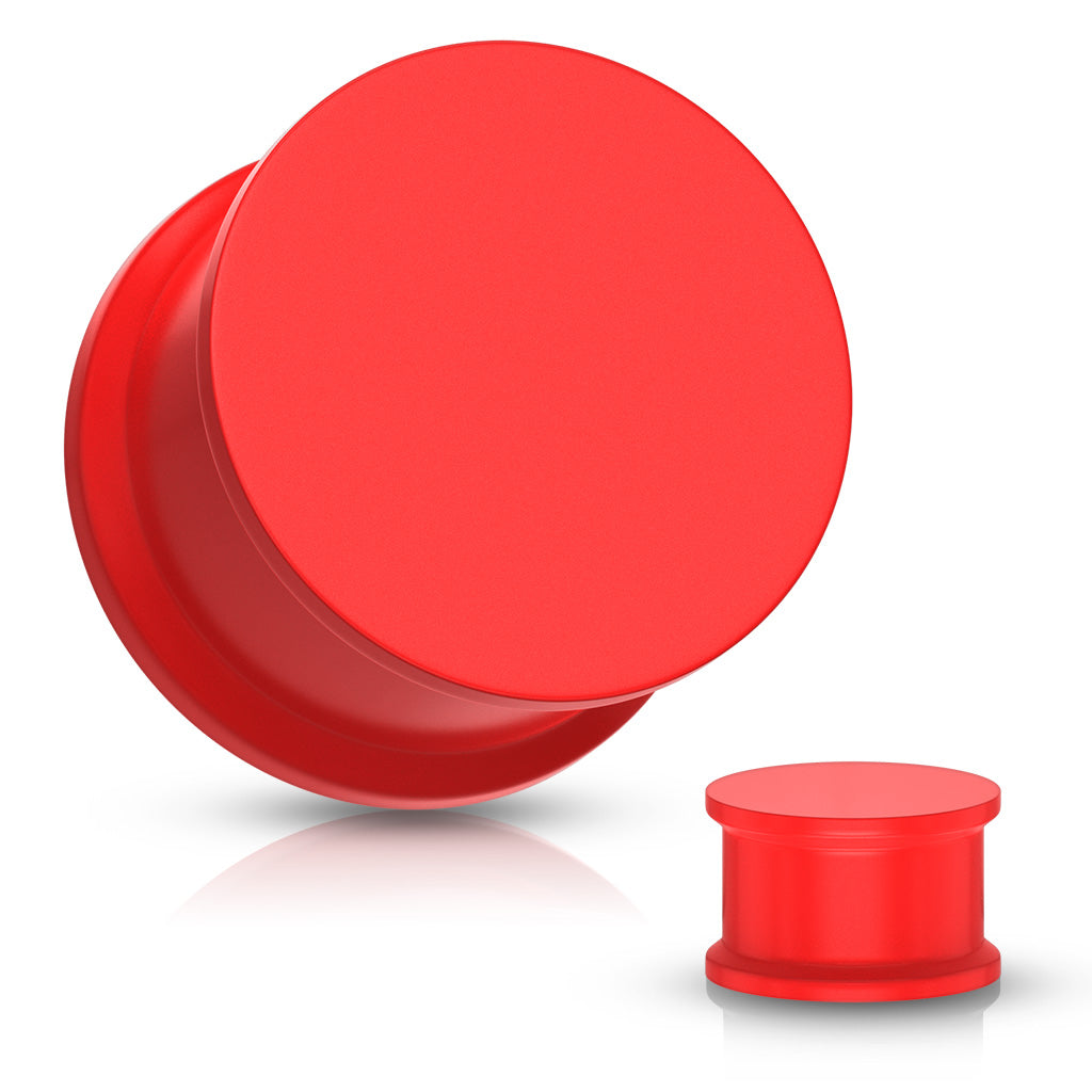 Silicone Skin Double Flare Plugs 4g - 2"