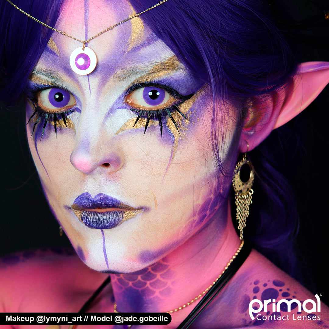 Phantom - Purple Colored - Primal Contact Lenses