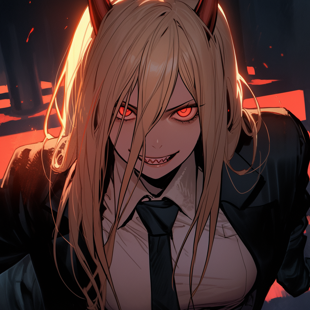 Power Yellow & Red Cosplay - Primal Contact Lenses