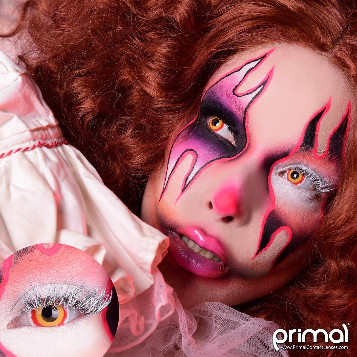 Sith - Red & Yellow Colored - Primal Contact Lenses