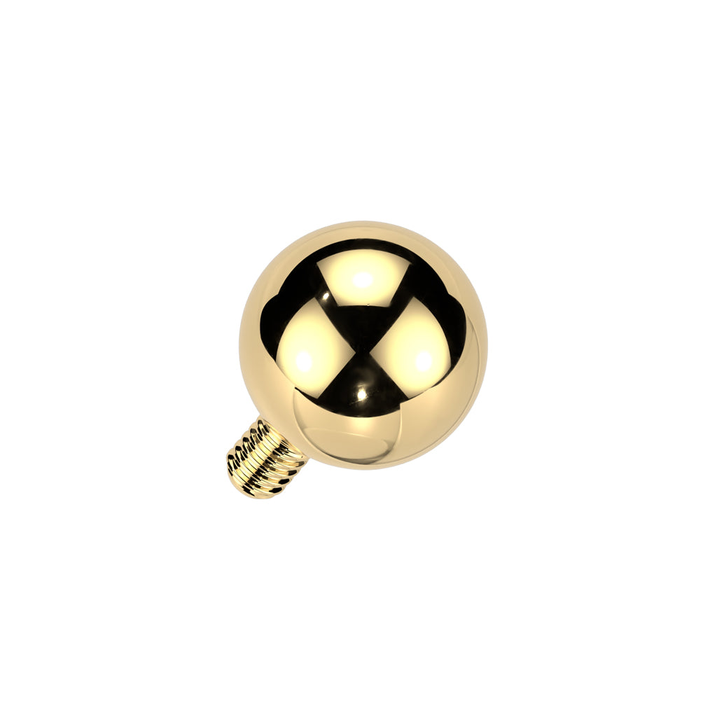 Premium G23 Titanium Internally Threaded Bead 16g-14g