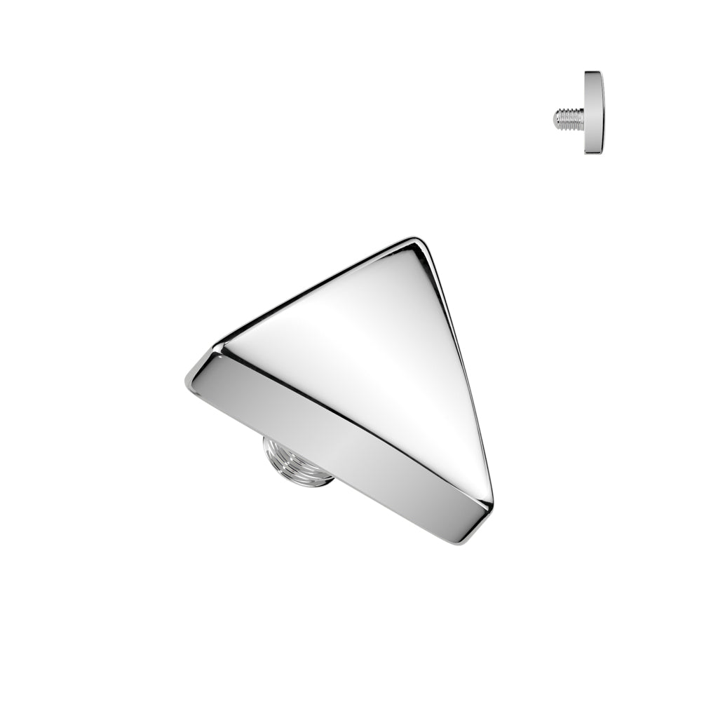 Premium G23 Titanium Triangle Microdermal Top 14g