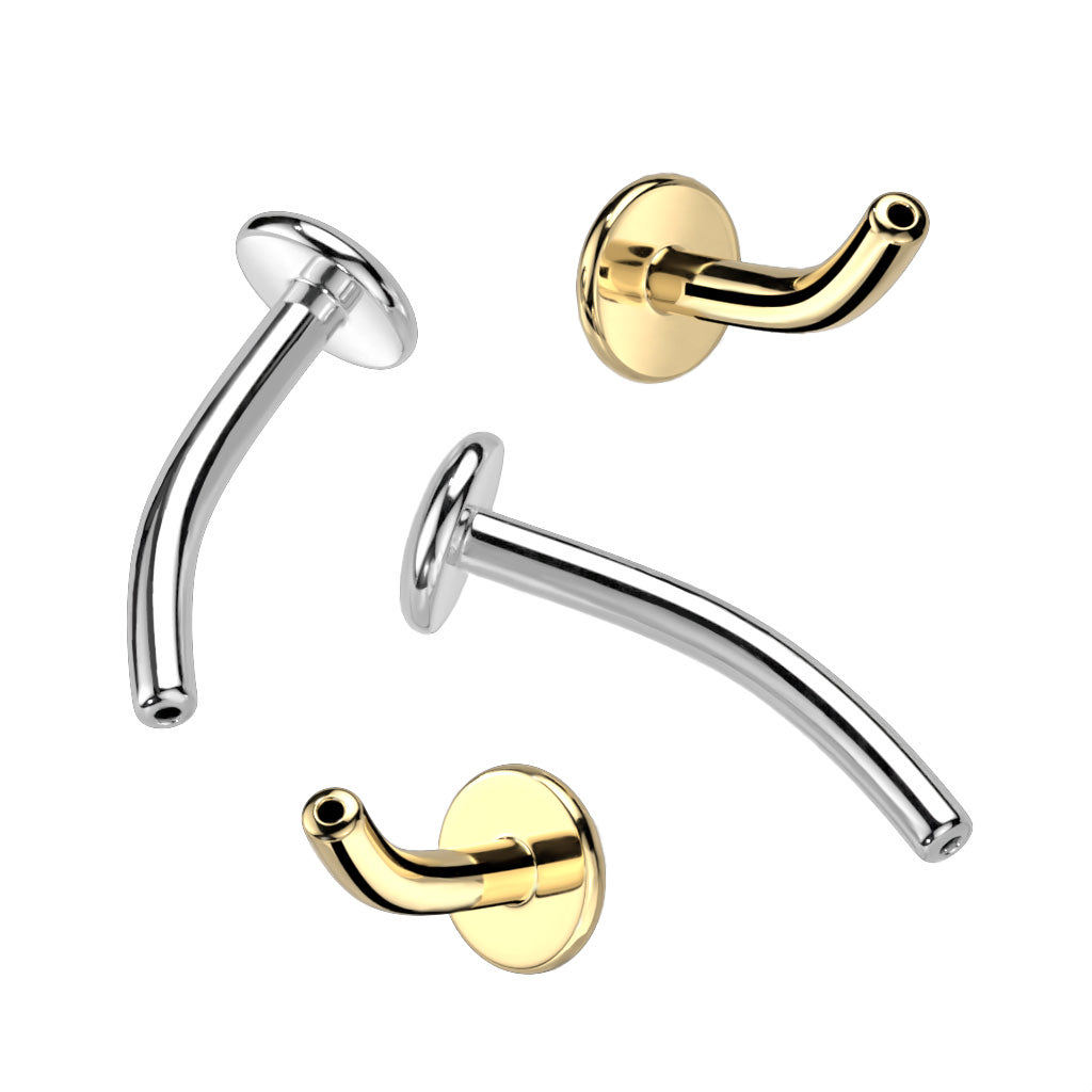 Premium G23 Titanium Floating Navel Threadless Post