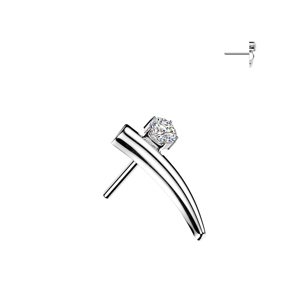 Premium G23 Titanium Solar Horn Threadless Top