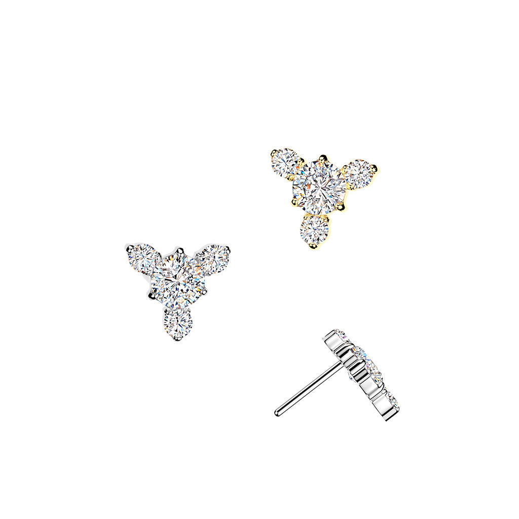 Premium G23 Titanium Nova Cluster Threadless Top