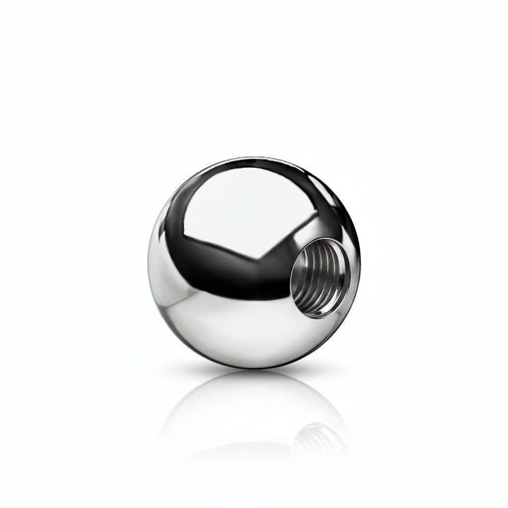 Premium G23 Titanium Externally Threaded Bead 16g - 14g