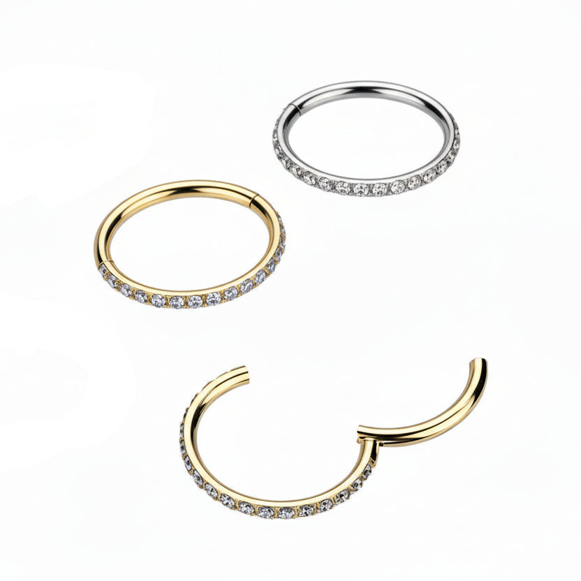 Premium Crystal Edge Segment Ring 20g