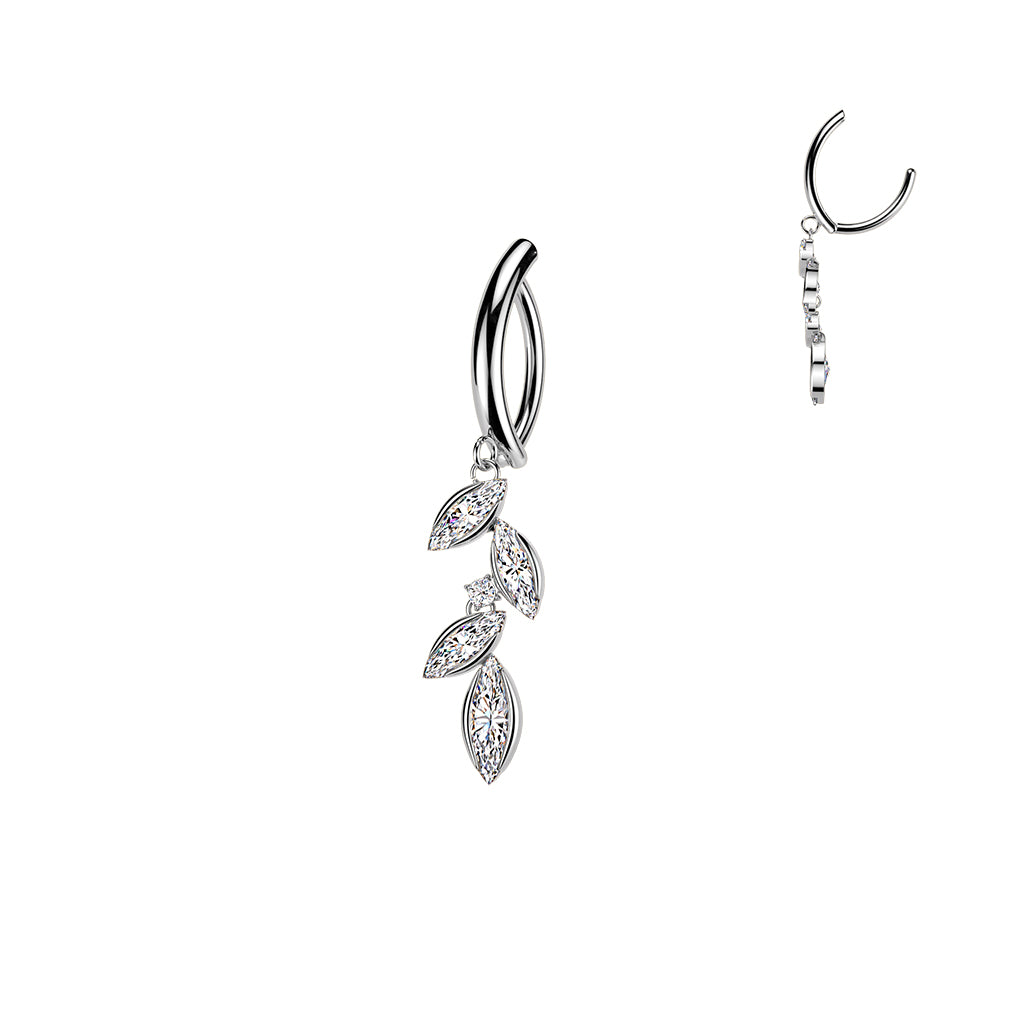 Vineyard Dangle Navel Clicker 14g