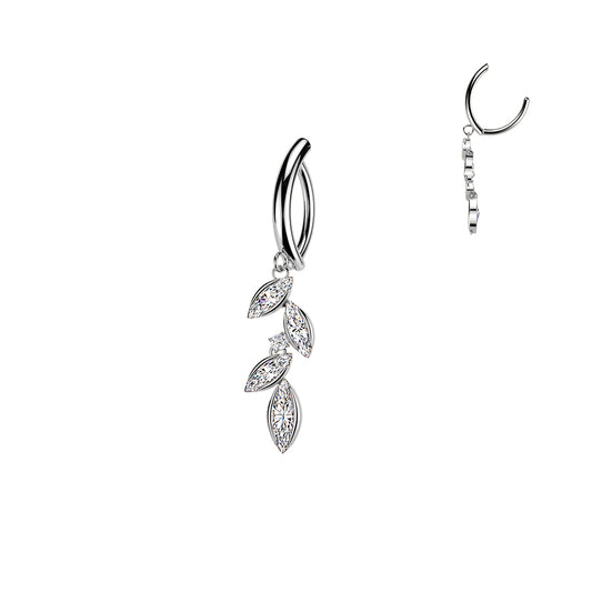 Vineyard Dangle Navel Clicker 14g