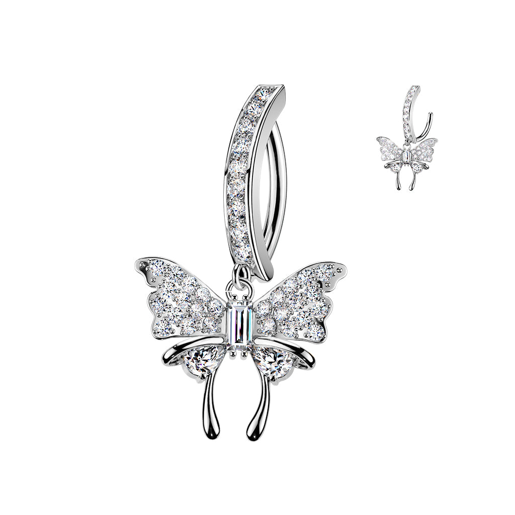 Starlit Wings Dangle Clicker 14g