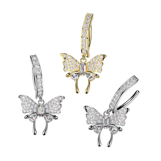 Starlit Wings Dangle Clicker 14g