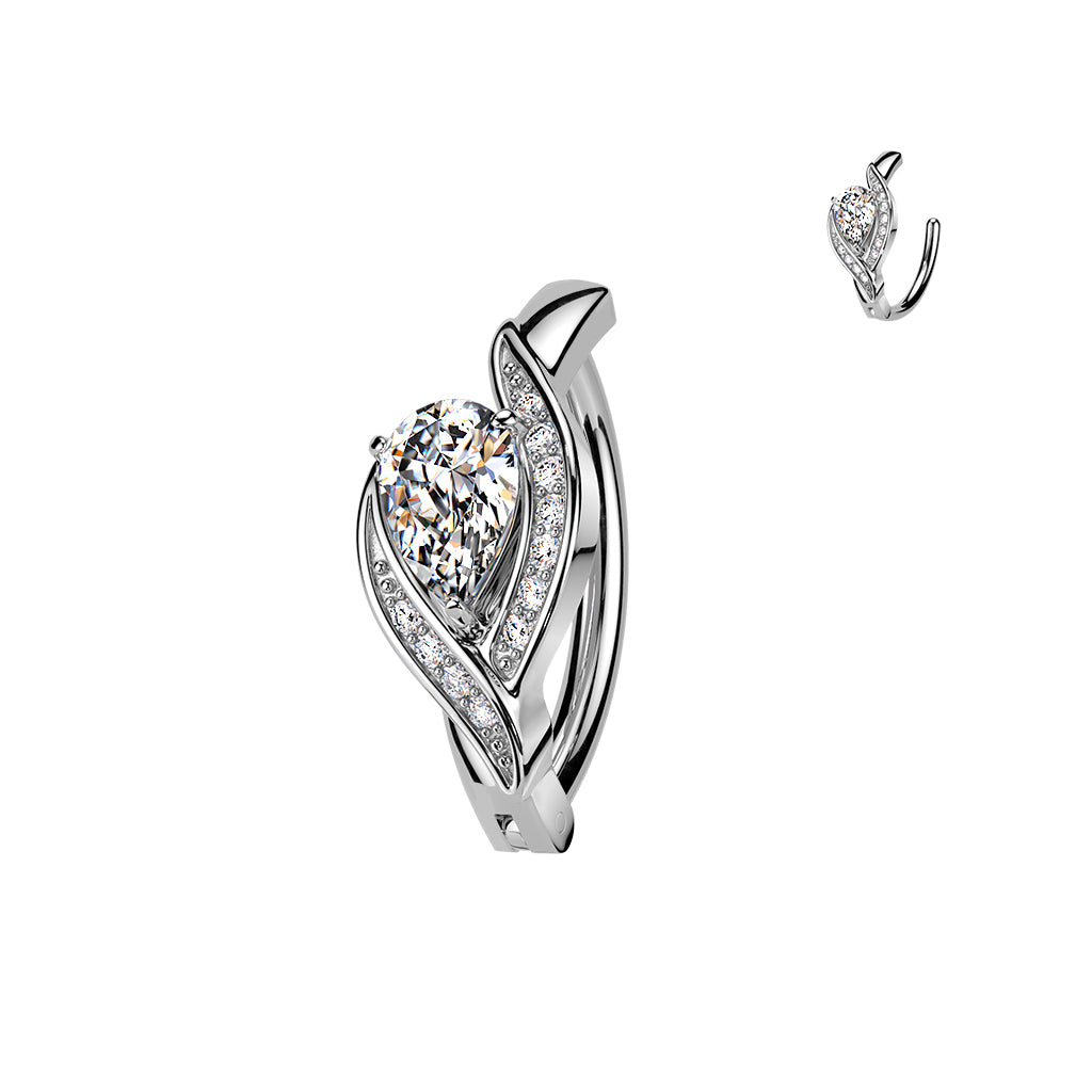 Vine Halo Drop Navel Clicker 14g