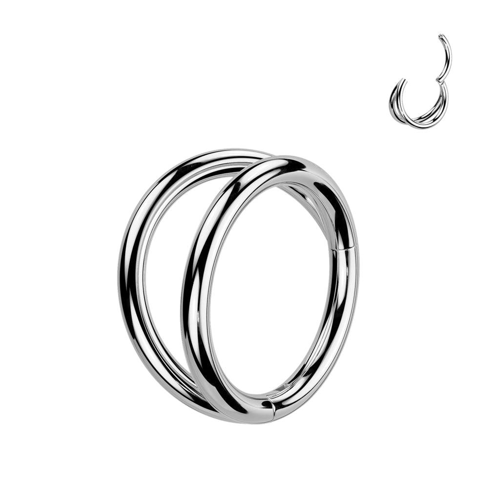 Premium Double Stack Segment Ring 16g