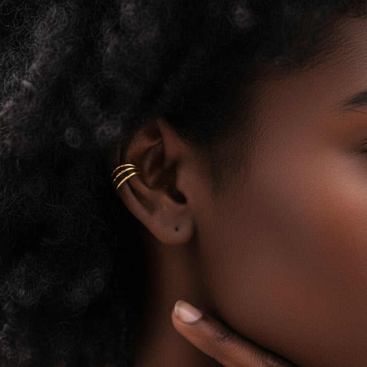 Premium Triple Stack Segment Ring 16g