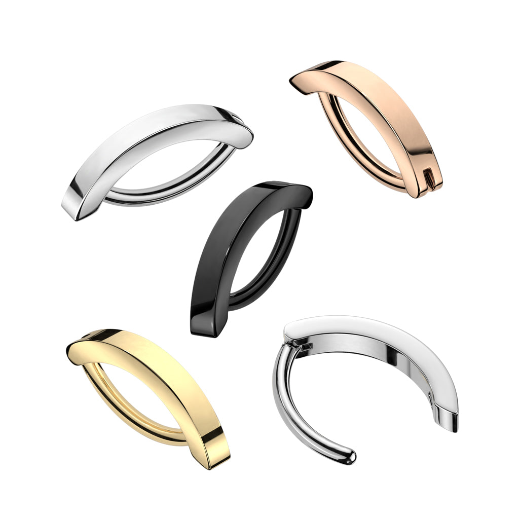 Premium G23 Titanium Classic Navel Clicker 14g