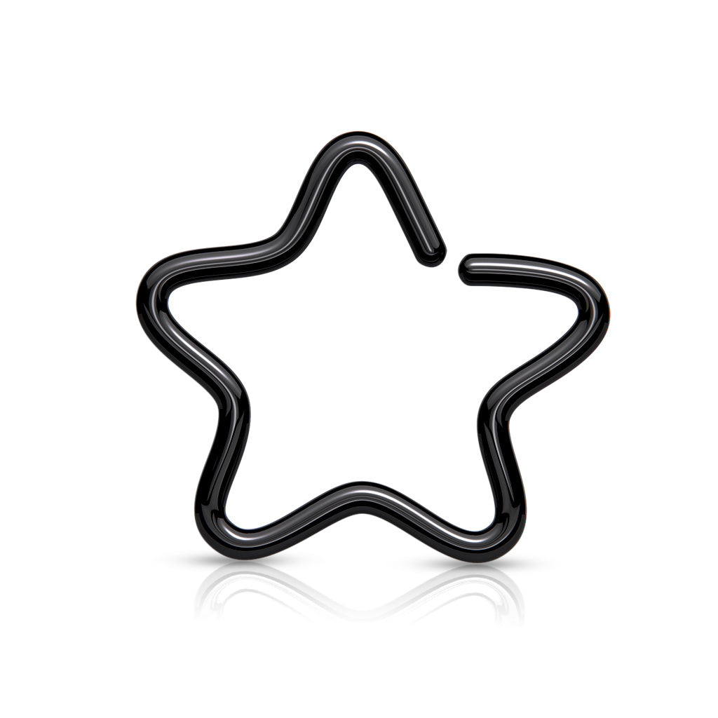 Premium Star Bendable Ring 18g-16g