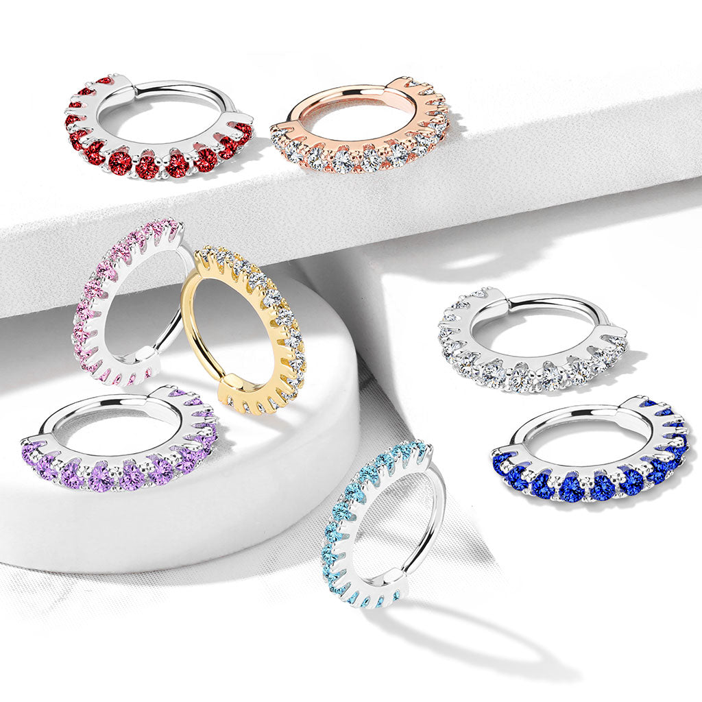 The Original Jewel Edge Bendable Ring 20g - 16g