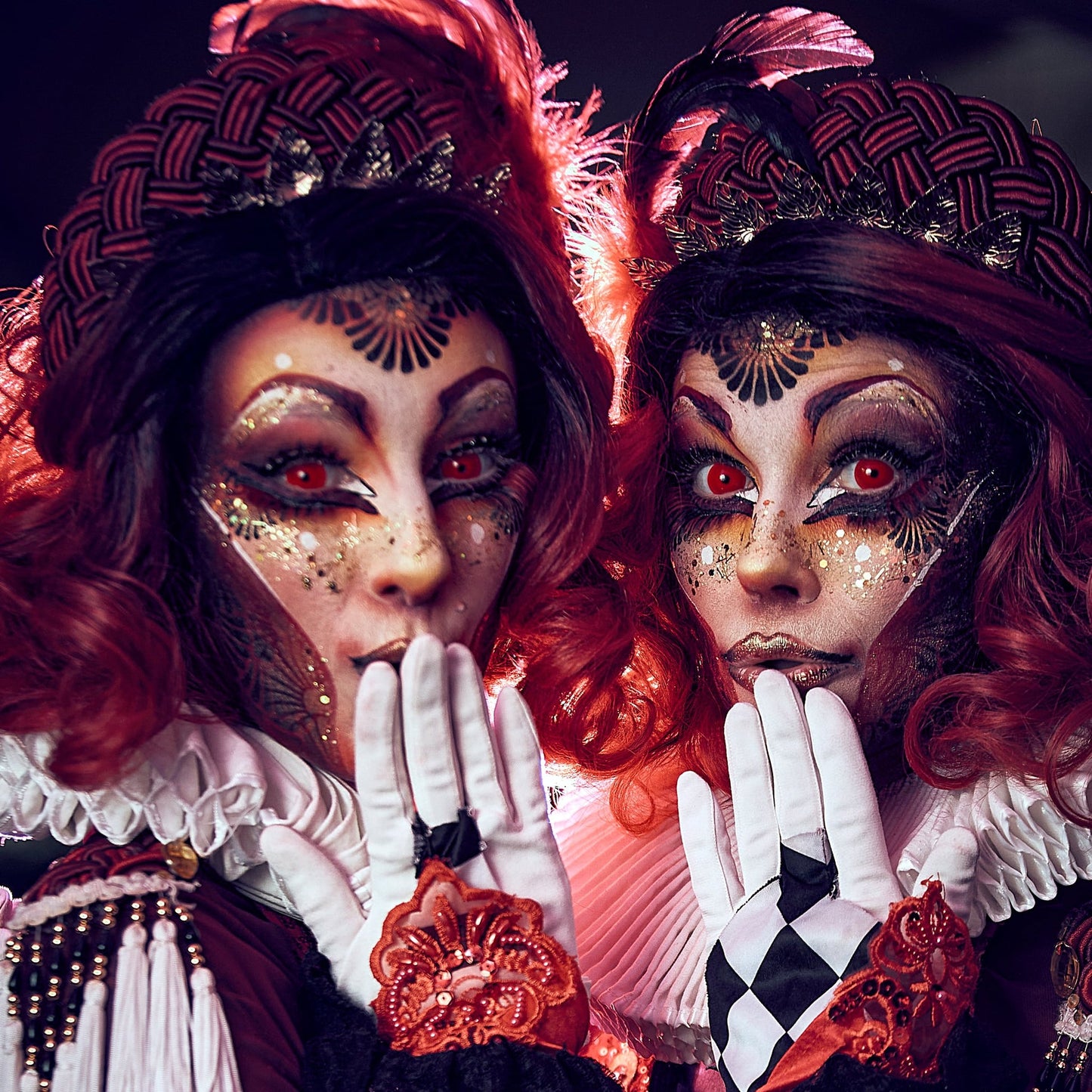 Red Mini Sclera - Primal Contact Lenses