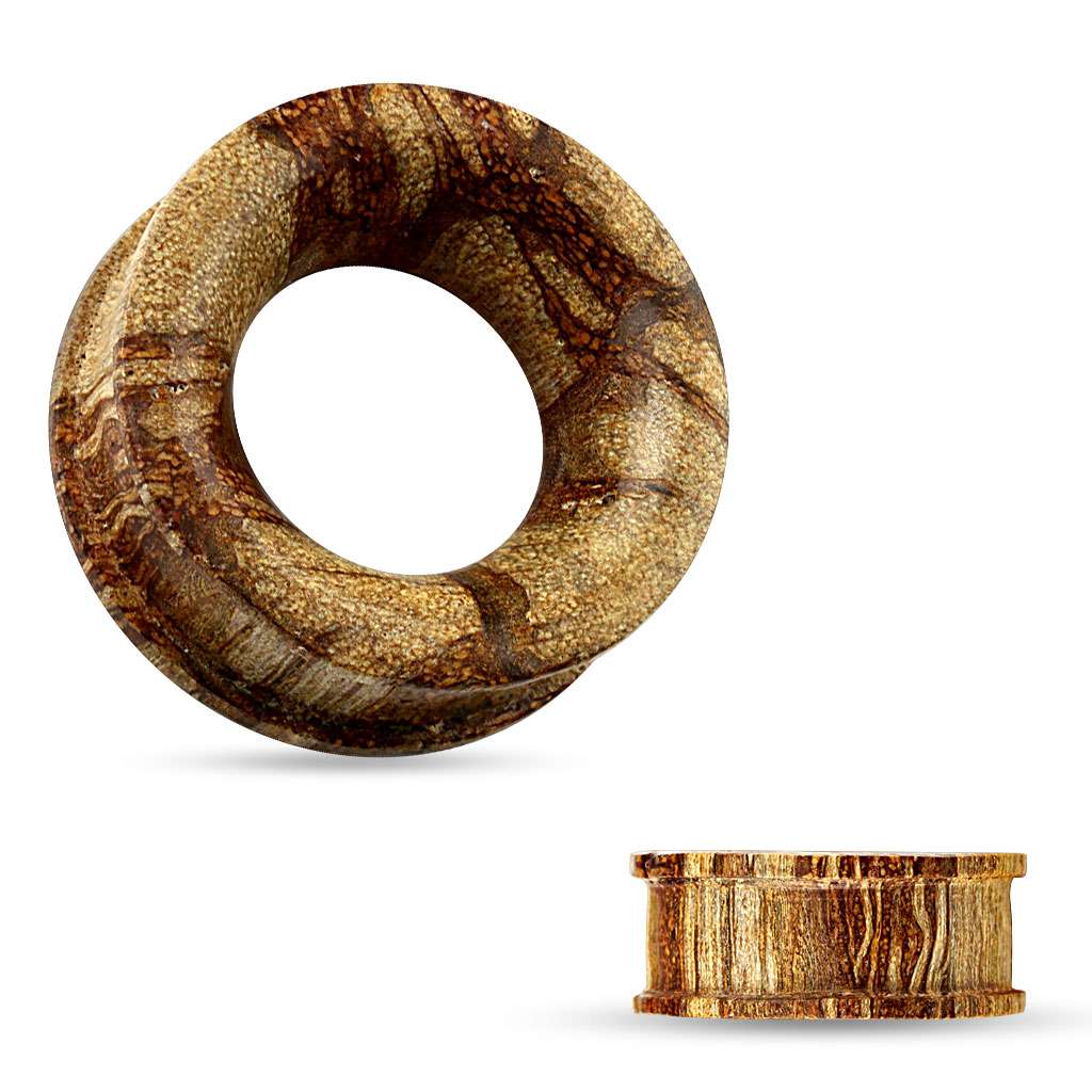Rood Wood - Flat Double Flare Tunnel 2, 0, 00, 1-2, 5-8, 1