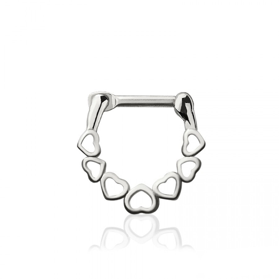 Heart Chain Link Clicker 16g