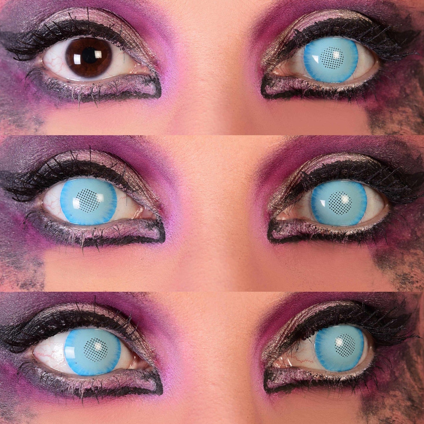 Saiyan - Blue Cosplay Colored - Primal Contact Lenses