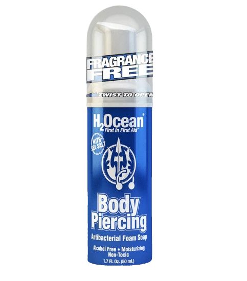H2Ocean Piercing Foam Soap – Vegan
