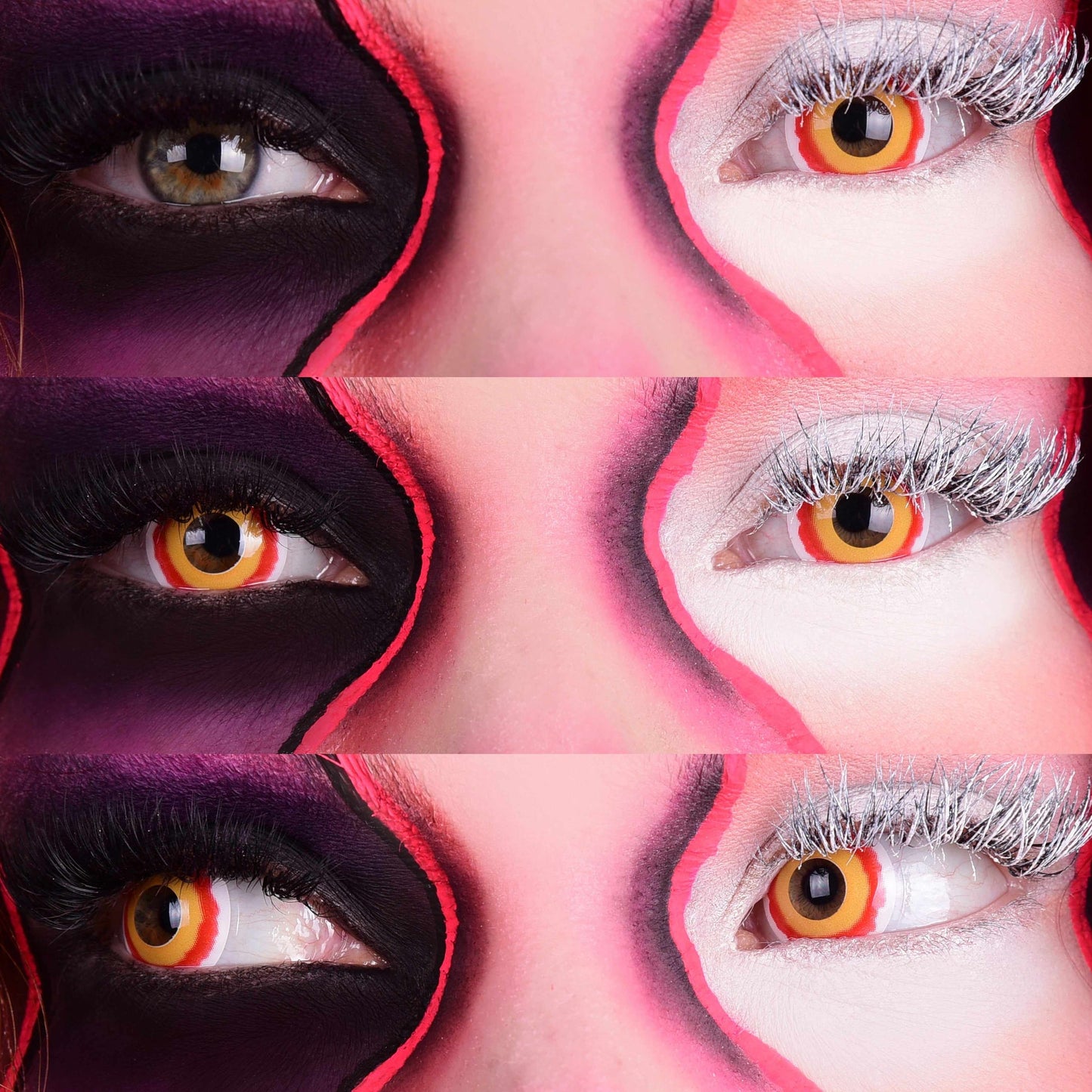 Sith - Red & Yellow Colored - Primal Contact Lenses
