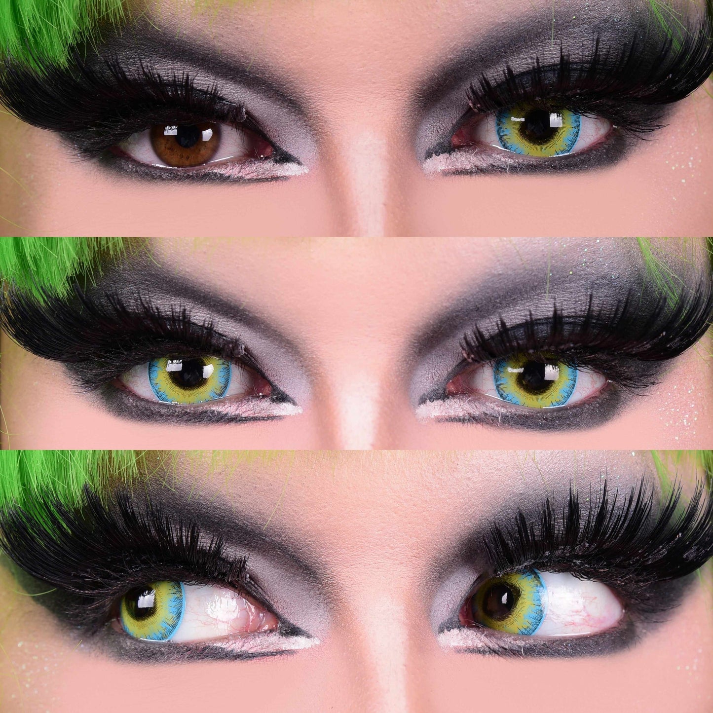 Strange - Green and Blue - Primal Contact Lenses