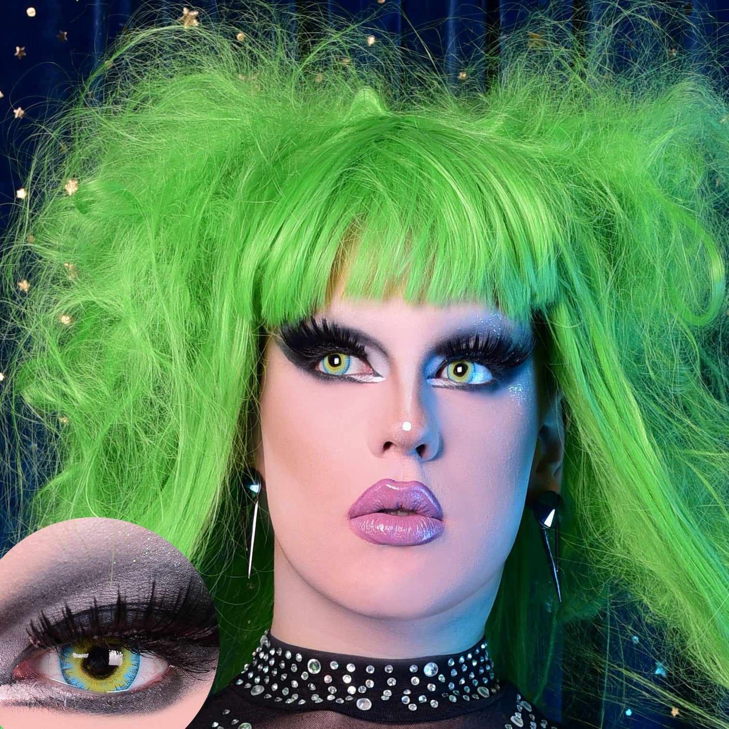 Strange - Green and Blue - Primal Contact Lenses