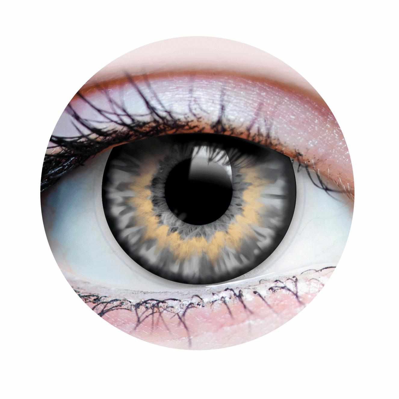 Sunrise Ash - Grey Colored - Primal Contact Lenses