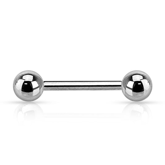 Premium G23 Titanium Straight Barbell 16g - 14g