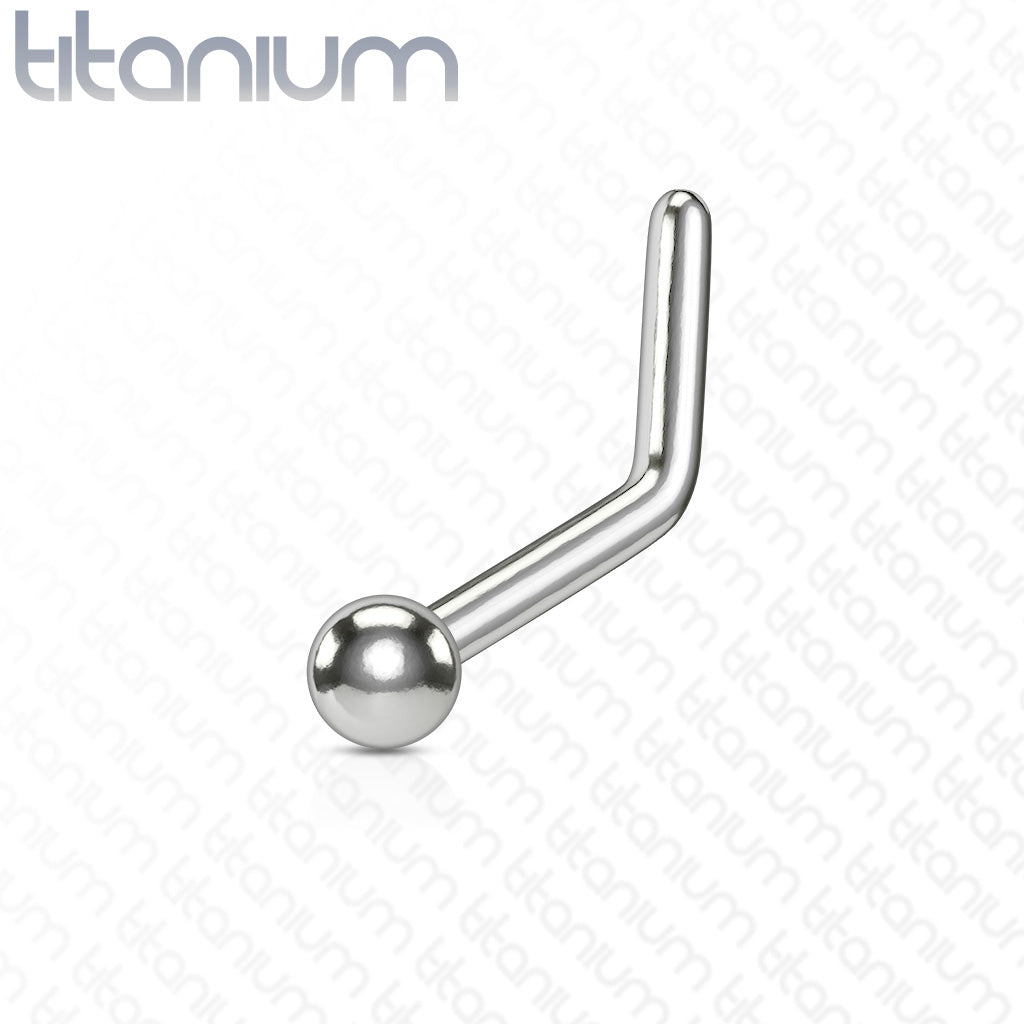 Premium G23 Titanium Nose Pin