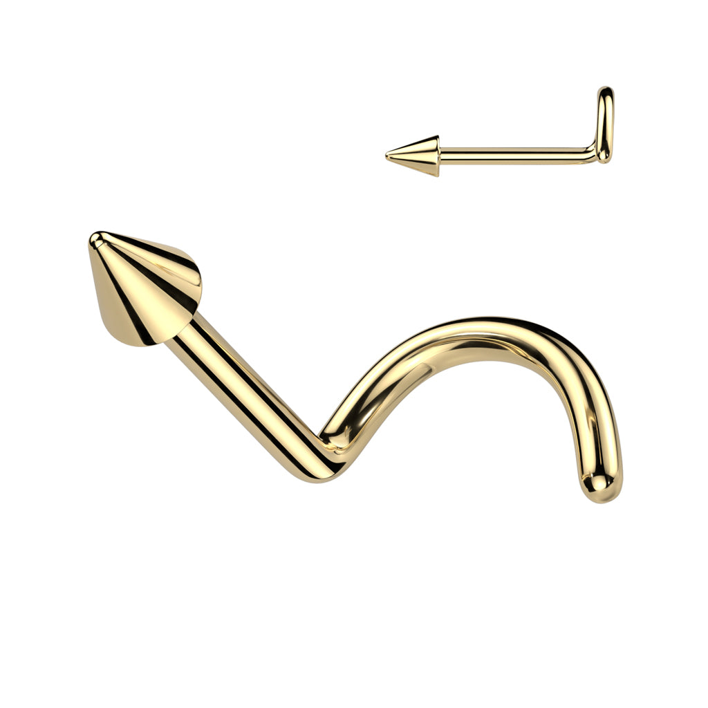 Premium G23 Titanium Spike Nose Screw