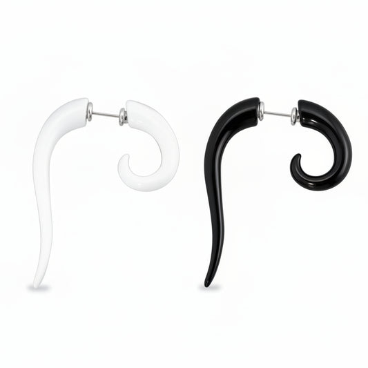 Lucite Horn Faux Tapers 20g