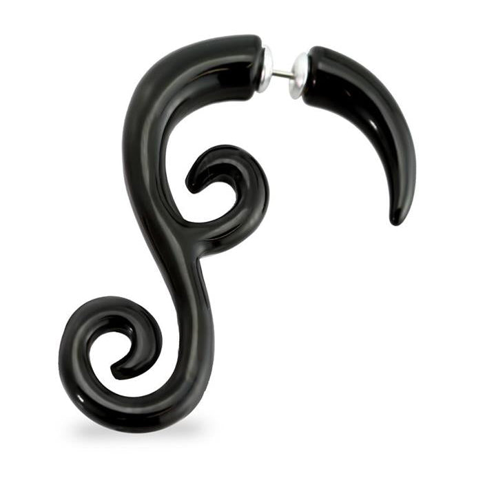 Lucite Double Spiral Faux Taper 20g