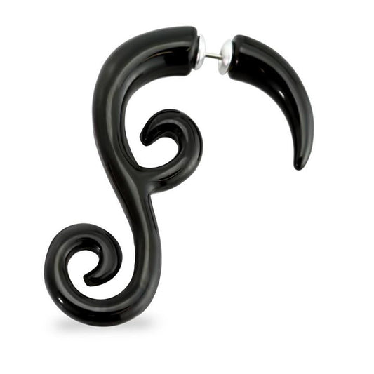 Lucite Double Spiral Faux Taper 20g