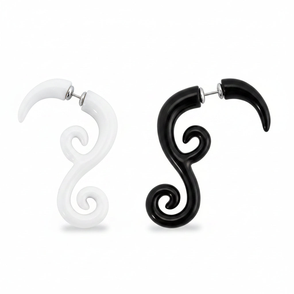 Lucite Double Spiral Faux Taper 20g