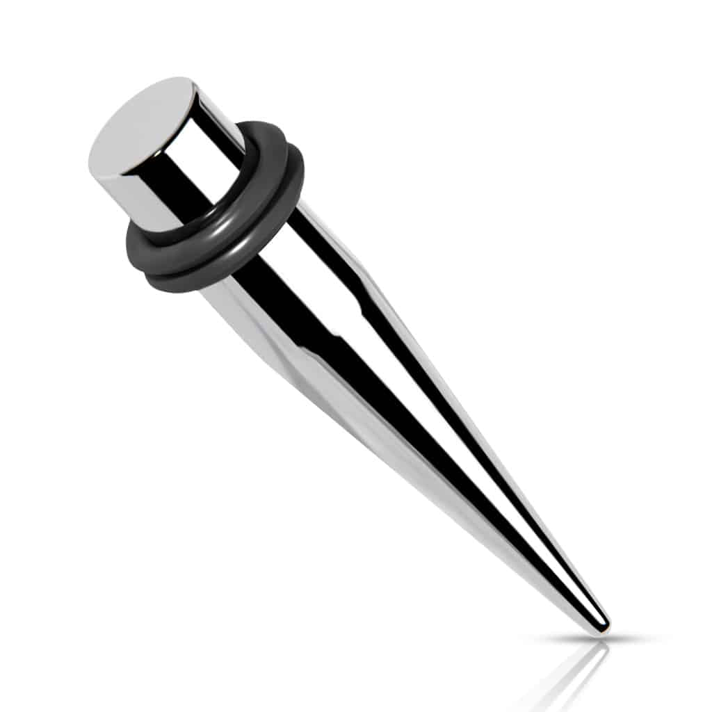 Surgical Steel Straight Tapers 14g-00g