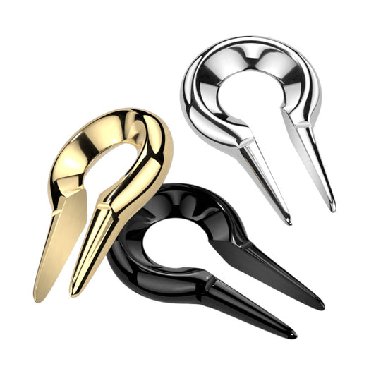Double Prong Keyhole Ear Weights 2g - 00g
