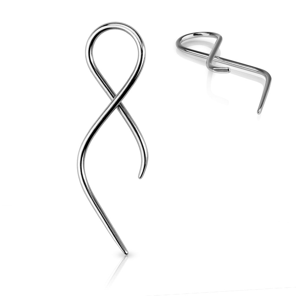 Surgical Steel Ribbon Twisters 16g - 12g